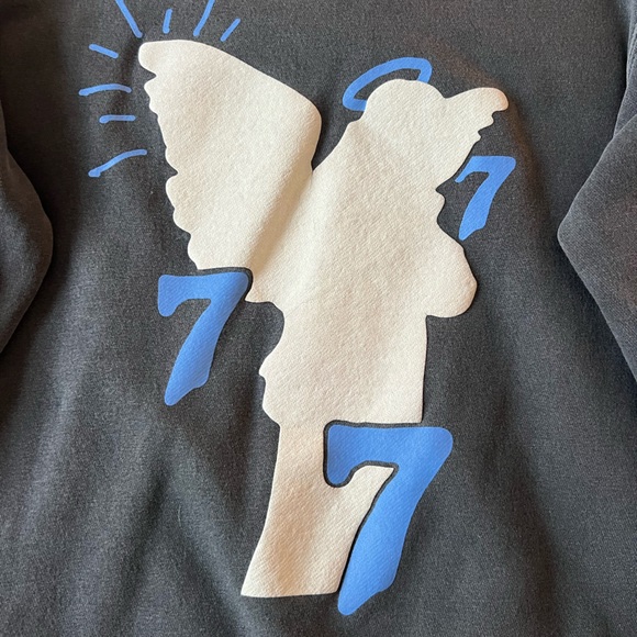 Vague Streetwear Grey Angel Hoodie - Picture 8 of 8